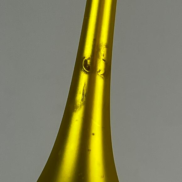 Department 56 Finial Christmas Tree Topper Large 14.5" Rare Vintage Poland Green - Picture 7 of 12